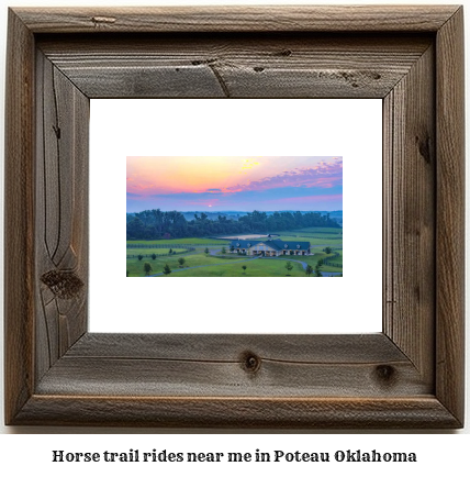 horse trail rides near me in Poteau, Oklahoma